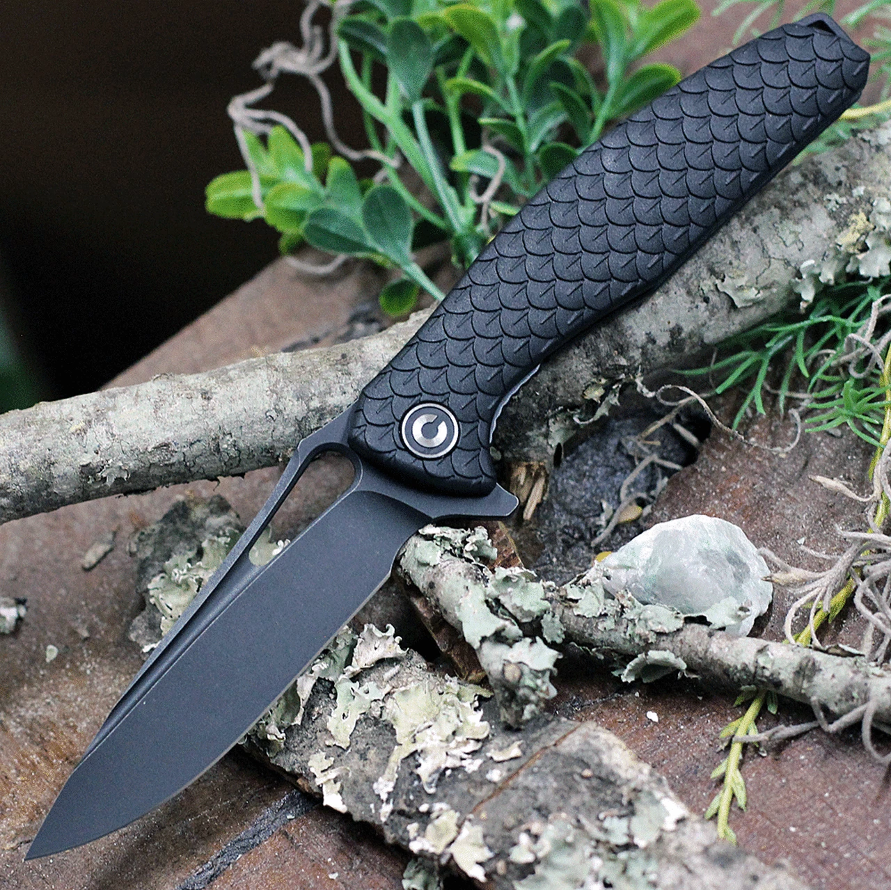 CIVIVI Knives CIVIVI Wyvern C902I, 3.45" D2 Black Stonewashed Drop Point Blade, Black Textured FRN Handles 1 CIVIVI Knives CIVIVI Wyvern C902I, 3.45" D2 Black Stonewashed Drop Point Blade, Black Textured FRN Handles