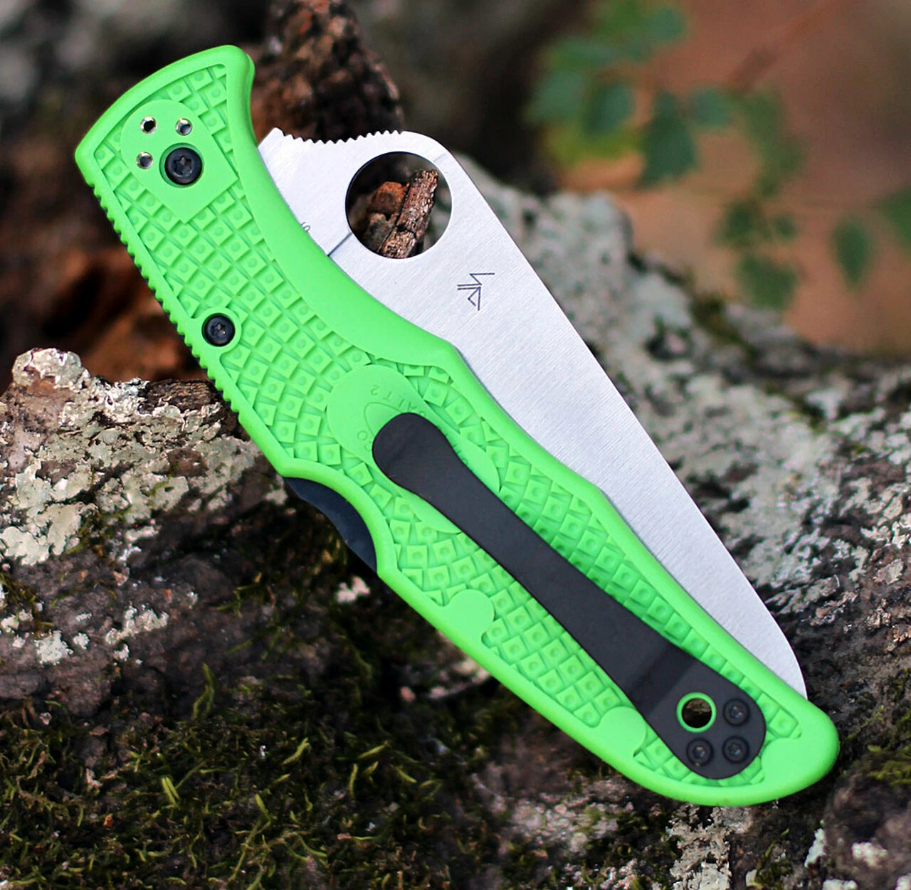 Spyderco Knives Spyderco Pacific Salt 2 C91FSGR2, 3.78" LC200N Satin SpyderEdge Blade, Green FRN Handle 4 Spyderco Knives Spyderco Pacific Salt 2 C91FSGR2, 3.78" LC200N Satin SpyderEdge Blade, Green FRN Handle - Image 4