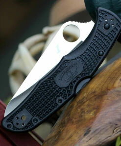 Spyderco Knives Spyderco Pacific Salt 2 C91PBK2, 3.78" H1 Steel Satin Plain Blade, Black FRN Handle 7 Spyderco Knives Spyderco Pacific Salt 2 C91PBK2, 3.78" H1 Steel Satin Plain Blade, Black FRN Handle -Buck Knives Sales C91PBK2.2 68853.1581624410