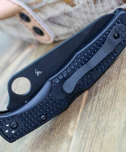 Spyderco Knives Spyderco Pacific Salt 2 C91SBBK2, 3.78" H1 Steel Black Serrated Blade, Black FRN Handle 7 Spyderco Knives Spyderco Pacific Salt 2 C91SBBK2, 3.78" H1 Steel Black Serrated Blade, Black FRN Handle -Buck Knives Sales C91SBBK2.3 31032.1584460998