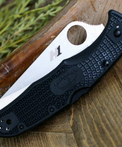 Spyderco Knives Spyderco Pacific Salt 2 C91SBK2, 3.78" H1 Steel Satin Serrated Blade, Black FRN Handle 6 Spyderco Knives Spyderco Pacific Salt 2 C91SBK2, 3.78" H1 Steel Satin Serrated Blade, Black FRN Handle -Buck Knives Sales C91SBK2.3 56312.1584461093