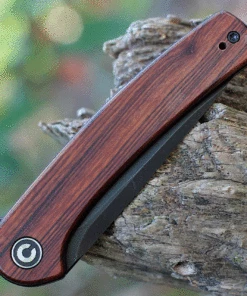 CIVIVI Knives CIVIVI Mini Asticus - Cuibourtia Wood (3.25" Black SW) C19026B-5 7 CIVIVI Knives CIVIVI Mini Asticus - Cuibourtia Wood (3.25" Black SW) C19026B-5 -Buck Knives Sales CIVC19026B5.3 94813.1631215871