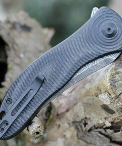 CIVIVI Knives CIVIVI Synergy3 - Blk G10 / CF (3.2" Blk Damascus Tanto) C20075B-DS1 -Buck Knives Sales CIVC20075BDS1.2 55063.1641413798