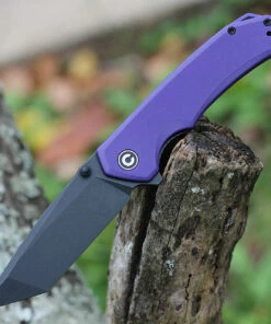CIVIVI Knives CIVIVI Brazen Tanto - Purple G10 (3.5" D2 Blk SW) C2023D