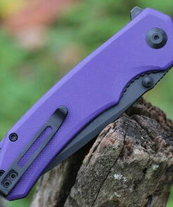CIVIVI Knives CIVIVI Brazen Tanto - Purple G10 (3.5" D2 Blk SW) C2023D -Buck Knives Sales CIVC2023D.2 08978.1638905544