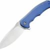 CIVIVI Knives CIVIVI Praxis C803E, 3.75" 9Cr18MoV Satin Drop Point Blade, Blue G-10 Handles