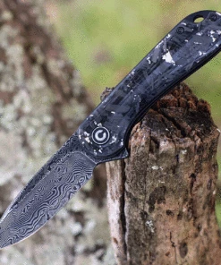 CIVIVI Knives CIVIVI Elementum - Contoured CF/Silvery (2.96" Dam.) C907C-DS2