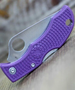 Spyderco Knives Spyderco Ladybug Lightweight, CLPRP3, Purple FRN, Plain Edge 8 Spyderco Knives Spyderco Ladybug Lightweight, CLPRP3, Purple FRN, Plain Edge -Buck Knives Sales CLPRP3.5 22565.1586535243
