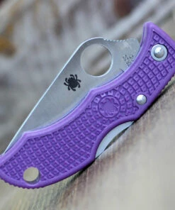 Spyderco Knives Spyderco Ladybug Lightweight, CLPRP3, Purple FRN, Plain Edge 7 Spyderco Knives Spyderco Ladybug Lightweight, CLPRP3, Purple FRN, Plain Edge -Buck Knives Sales CLPRP3.7 68620.1586535243