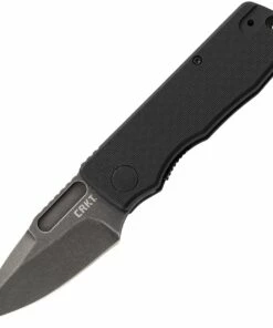 CRKT Journeyer 8Cr12MoV SS Black Stonewash Drop Point, Designed by Liong Mah