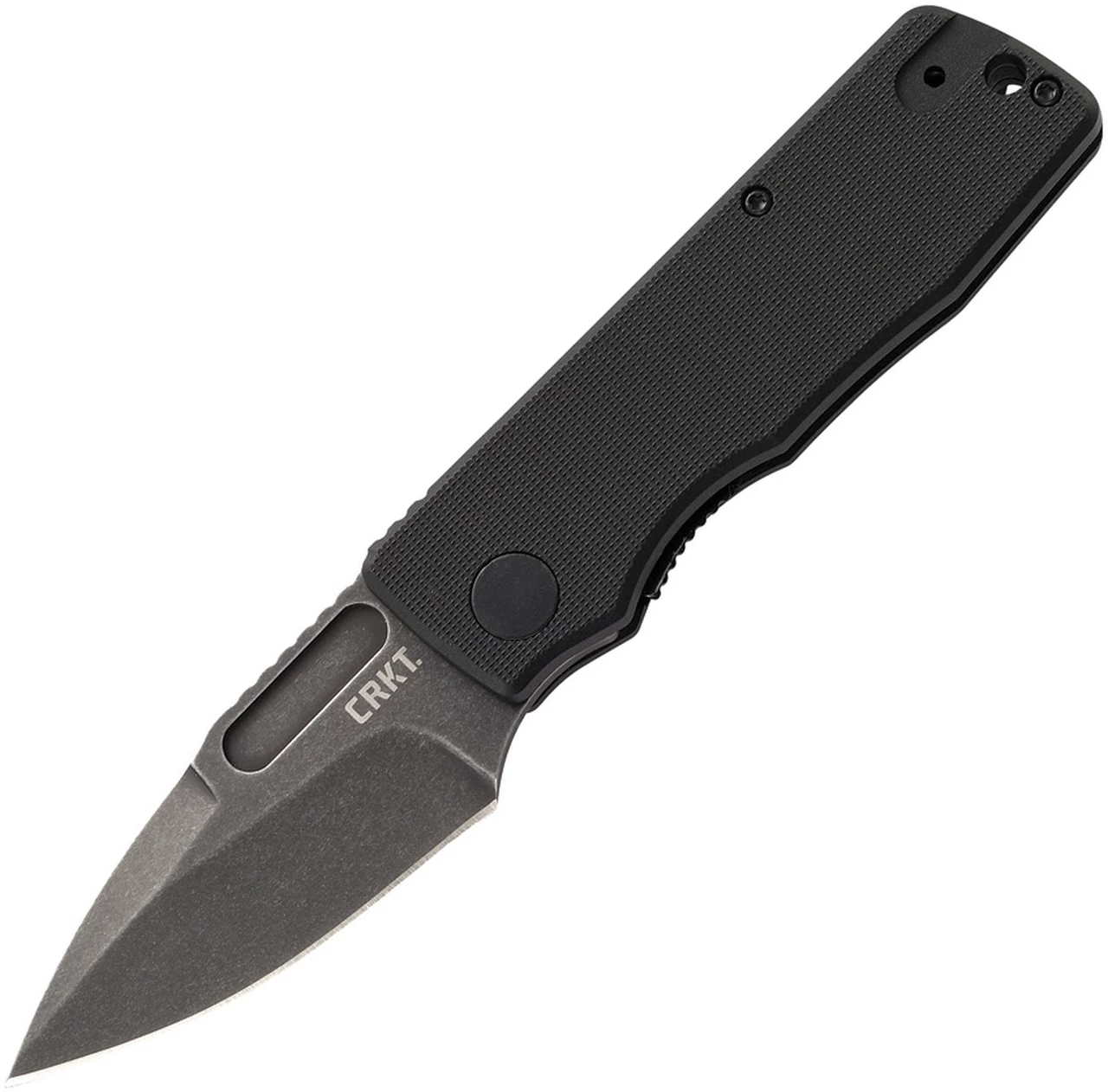 CRKT Journeyer 8Cr12MoV SS Black Stonewash Drop Point, Designed by Liong Mah 1 CRKT Journeyer 8Cr12MoV SS Black Stonewash Drop Point, Designed by Liong Mah