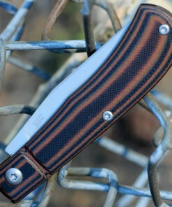 CRKT Rogers Venandi Slip Joint - Blk / Brown G10 (3.12" 8Cr13MoV) 7100 -Buck Knives Sales CR7100.3 37228.1643640176