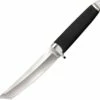 Cold Steel Master Tanto Fixed Blade 13PBN, 6" CPM 3V Tanto Plain Blade, Black Kray-Ex Handle w/ Black Secure-Ex Sheath