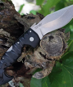 Cold Steel Spartan 21ST, 4.50" AUS-10A Stonewashed Plain Blade, Black Griv-Ex Handles -Buck Knives Sales CS21ST 41935.1625084847