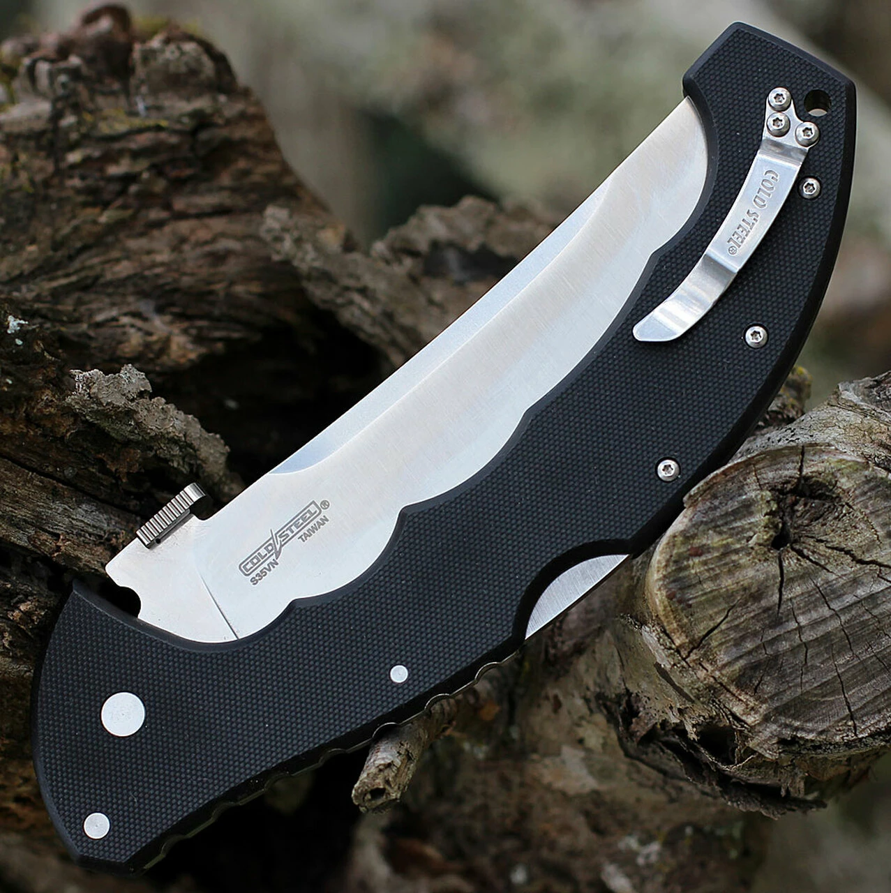 Cold Steel Talwar - Blk G10 (5.5" S35VN Serrated) 21TBXS 3 Cold Steel Talwar - Blk G10 (5.5" S35VN Serrated) 21TBXS - Image 3