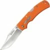 Cold Steel Double Safe Hunter CS23JB, 3.50" 8Cr13MoV Satin plain Blade, Orange GFN Handles
