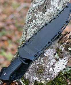 Cold Steel CS39LSWBA Marauder, 9" Stonewash AUS 8A SS Plain Blade, Kray-Ex™ Handle, Secure-Ex® Sheath -Buck Knives Sales CS39LSWBA.1 56296.1608221946