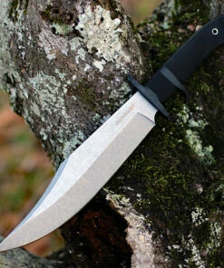 Cold Steel CS39LSWBA Marauder, 9" Stonewash AUS 8A SS Plain Blade, Kray-Ex™ Handle, Secure-Ex® Sheath