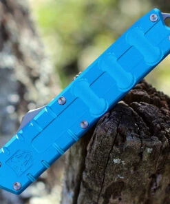 CobraTec Enforcer OTF Automatic - Blue Alum. (3.25" M390 Satin) CTEBLUM390DNS -Buck Knives Sales CTEBLUM390DNS.2 00307.1641394643