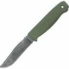 Condor Bushglider Fixed Blade CTK3949-4.2HC, 4.2" 1095 Carbon Steel, Army Polypropylene Handle