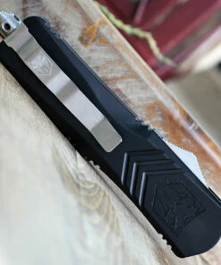 CobraTec Knives LBLKFS-XLDNS Large FS-X Black, 3.50" D2 Steel Drop Point Blade, Anodized Aviation Aluminum Handle -Buck Knives Sales CTKBLKFSX 07801.1621282162