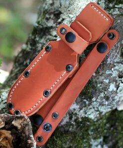 Bark River Knives Chute Knife 07152MBC, 4.25" CPM-154 Drop Point Plain Blade, Black Canvas Handle -Buck Knives Sales Chute Sheath 72116.1599056039.1280.1280 94618.1599056596