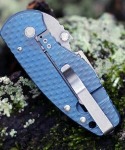 DPx Gear H.E.A.T/F 3D Ti Blue DPHTF019, 2.24" Stonewash M390 Blade, Blue 3D Titanium Handle -Buck Knives Sales DPHTF019.3 84989.1607098198