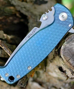 DPx Gear H.E.S.T/F 3.0 3D Ti Flipper DPXHSF010, 3.15" M390 Stonewash Plain Blade, 3D Blue Tianium Handle 8 DPx Gear H.E.S.T/F 3.0 3D Ti Flipper DPXHSF010, 3.15" M390 Stonewash Plain Blade, 3D Blue Tianium Handle -Buck Knives Sales DPXHSF010.4 67885.1595255963