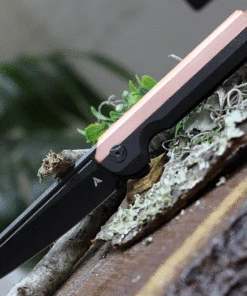 Arcform Darcform Slimfoot Folding - Blk Ti / Copper (3.5" Blk M390 Sheepsfoot) ARC-093