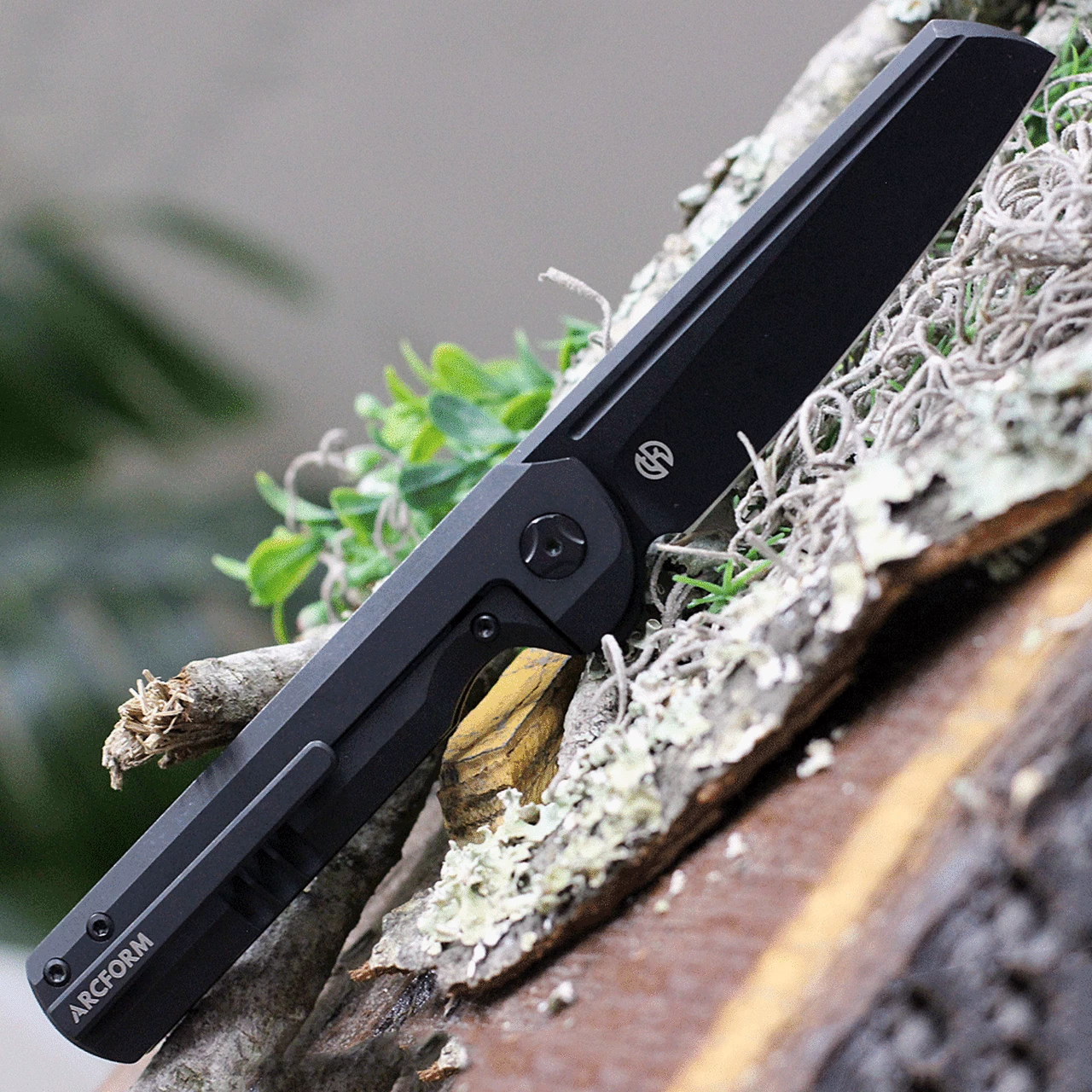 Arcform Darcform Slimfoot Folding - Blk Ti / Copper (3.5" Blk M390 Sheepsfoot) ARC-093 2 Arcform Darcform Slimfoot Folding - Blk Ti / Copper (3.5" Blk M390 Sheepsfoot) ARC-093 - Image 2