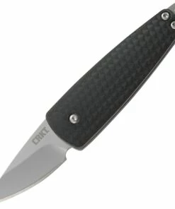 CRKT 7086 Dually, 1.72" 5Cr15MoV Bead Blasted Plain Blade, GRN Handle