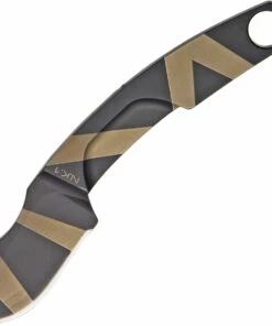 Extrema Ratio NK1 Neck Knife EX123NK1, 1.75" N690 SS Desert Warfare Plain Blade, Black SS Handle
