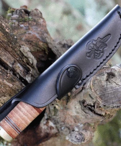 Fallkniven Idun Northern Lights - Stacked Leather (Cowry x Damascus) NL5cxL -Buck Knives Sales FNNL5CX.2 59909.1627497537