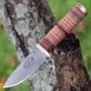 Fallkniven Idun Northern Lights - Stacked Leather (Cowry x Damascus) NL5cxL