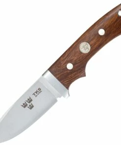 Fallkniven Tre Kronor, Cocobolo Handle, Leather Sheath