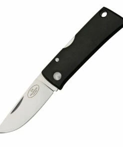 Fallkniven U4 Wolf's Tooth Lockback - Black Zytel (2.09" Satin)