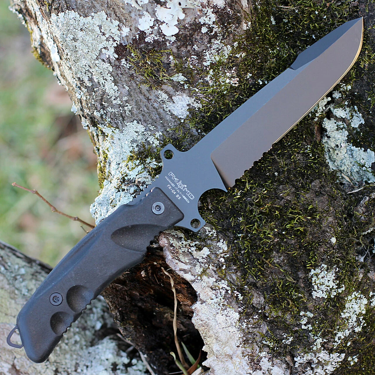 Fox Knives USA Fox Knives Spetsnaz Predator - Blk Forprene (6.75" N690 Blk) 02FXG4BS 3 Fox Knives USA Fox Knives Spetsnaz Predator - Blk Forprene (6.75" N690 Blk) 02FXG4BS - Image 3