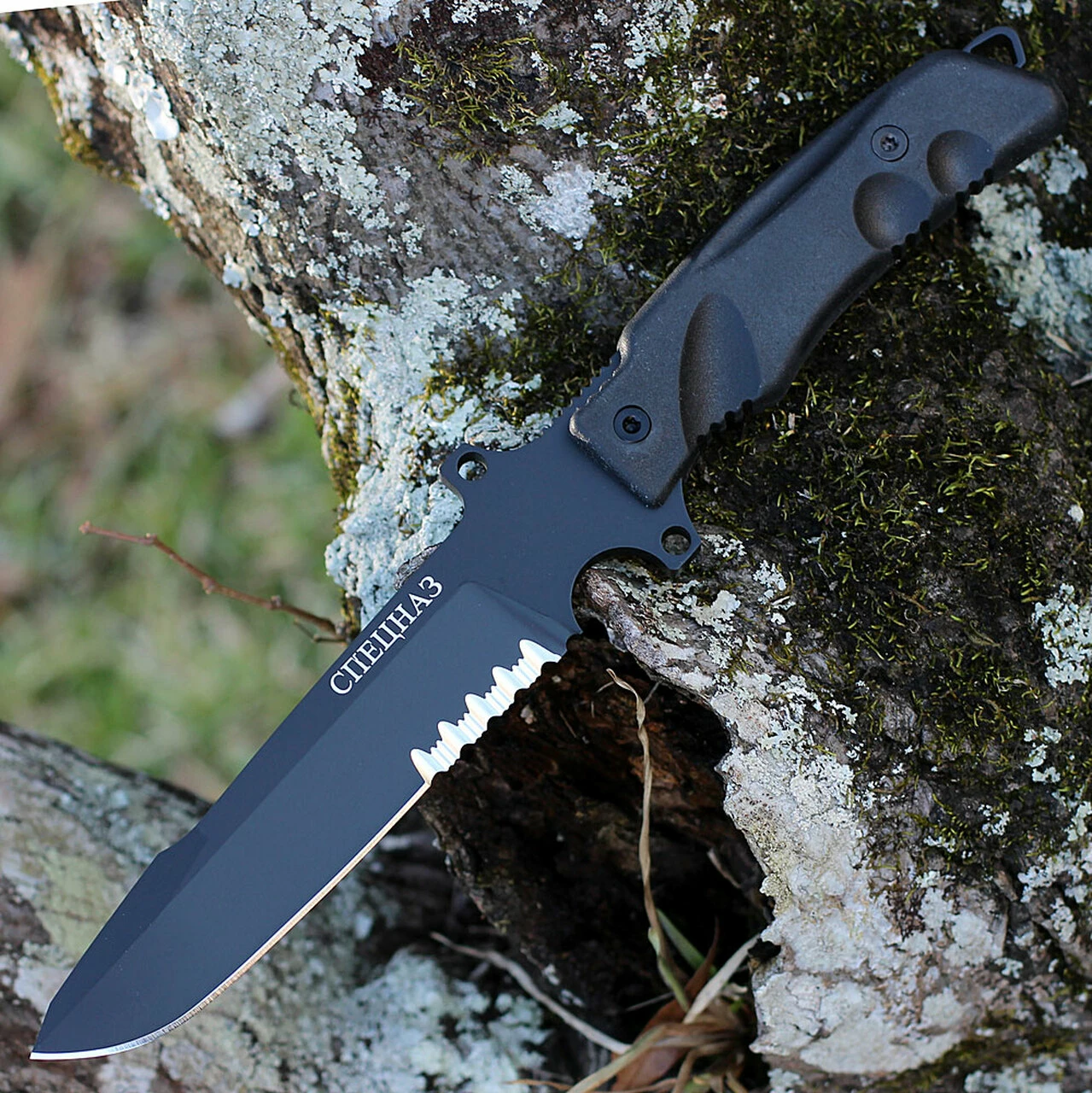 Fox Knives USA Fox Knives Spetsnaz Predator - Blk Forprene (6.75" N690 Blk) 02FXG4BS 1 Fox Knives USA Fox Knives Spetsnaz Predator - Blk Forprene (6.75" N690 Blk) 02FXG4BS
