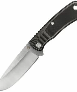 Gerber Downwind Caper G1816, 4.25" 7Cr17MoV Stonewashed Blade, Gray G-10 Handles