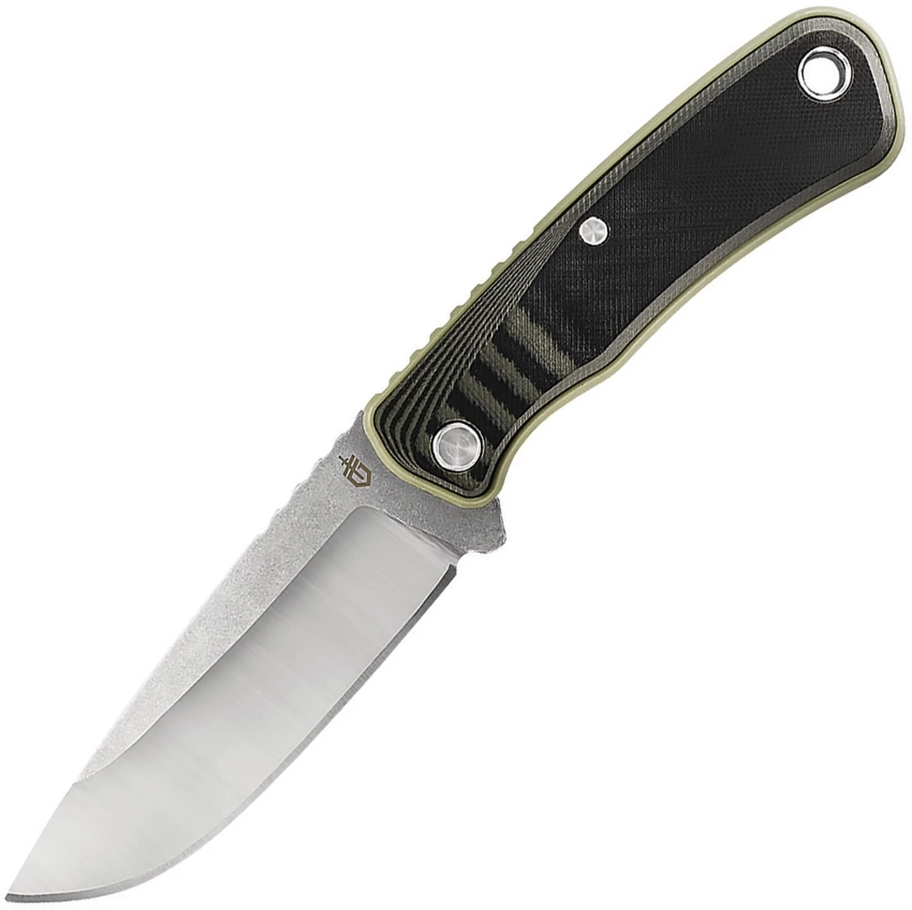 Gerber Downwind Caper G1818, 4.25" 7Cr17MoV Stonewashed Blade, Black & Green G-10 Handles 1 Gerber Downwind Caper G1818, 4.25" 7Cr17MoV Stonewashed Blade, Black & Green G-10 Handles