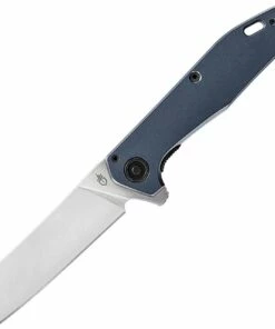 Gerber Fastball Cleaver 30-001837, 3.0" CPM-20CV Stonewash Plain Blade, Urban Blue Aluminum Handle