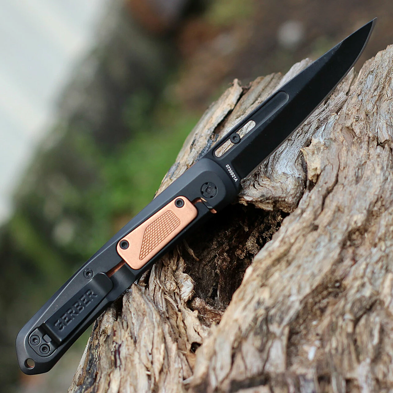 Gerber Affinity Gentleman's Knife - Copper (3.7" Blk D2) 30-001866 2 Gerber Affinity Gentleman's Knife - Copper (3.7" Blk D2) 30-001866 - Image 2