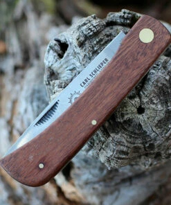 German Eye Eye Brand Clodbuster Work Knife - Wood (3.8" Carbon Steel Satin) GE99 -Buck Knives Sales GE99.3 86653.1646079936