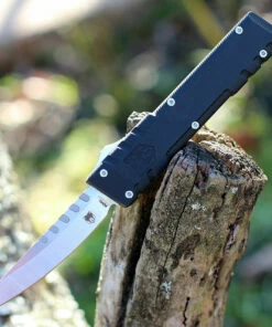 CobraTec Gentlemen's OTF Automatic - Black Alum. (2.8" 154CM Satin) GENTBLKCM154DNS