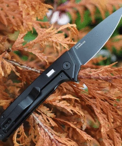 Glow Rhino Reactor -Blk PVD Ti w/ Tritium (2.7" S35VN Blk PVD) 101-TIPVD -Buck Knives Sales GLR101PVD 29320.1633011264