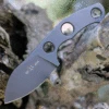 GiantMouse GMF1-F Fixed Blade (2.6" M390 Dark PVD SW)