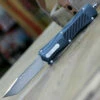 CobraTec Knives GYKCTNS Grey King Cobra, 4" D2 Steel Tanto Blade, Anodized Aviation Aluminum Handle