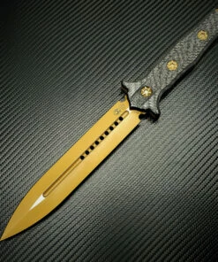 Heretic Knives Heretic Nephilim Fixed Blade - Carbon Fiber (6.5" Tri-Nitride) H003-9A-CF -Buck Knives Sales H003 9A CF 79019.1633724764