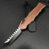 Heretic Knives Heretic Hydra V.2 OTF Automatic - Copper / Blk (3.6" Elmax Tanto) H006-10A-COPPER