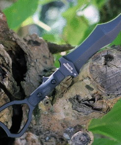 Halfbreed Blades Tuhon Raptor CCK-03, 3.94" Bohler K110 Black Teflon Blade, Black Contoured G-10 Handles 7 Halfbreed Blades Tuhon Raptor CCK-03, 3.94" Bohler K110 Black Teflon Blade, Black Contoured G-10 Handles -Buck Knives Sales HBBCCK03.3 43601.1625854444